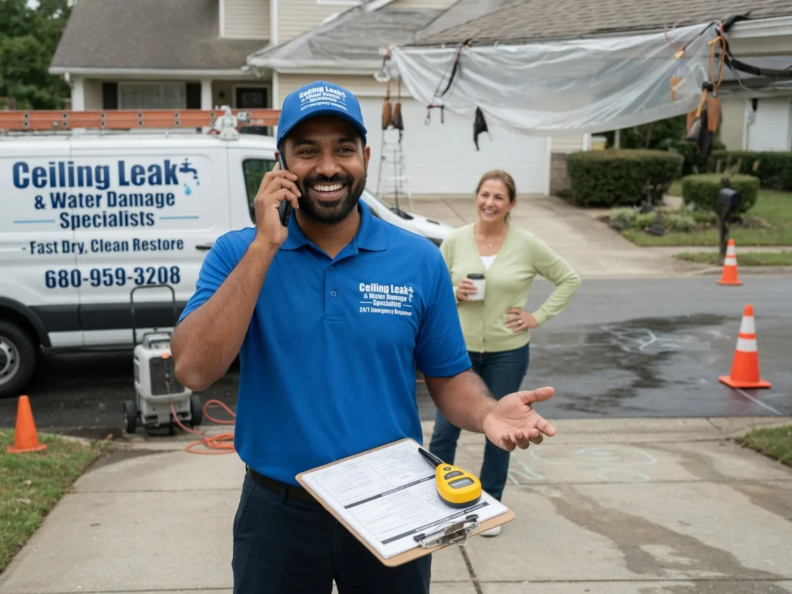 Ceiling Leak Cleanup South Colton, NY FAQs